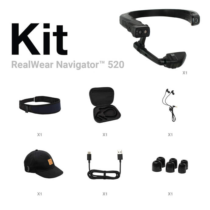 RealWear Navigator® 520 x1 Validation Kit