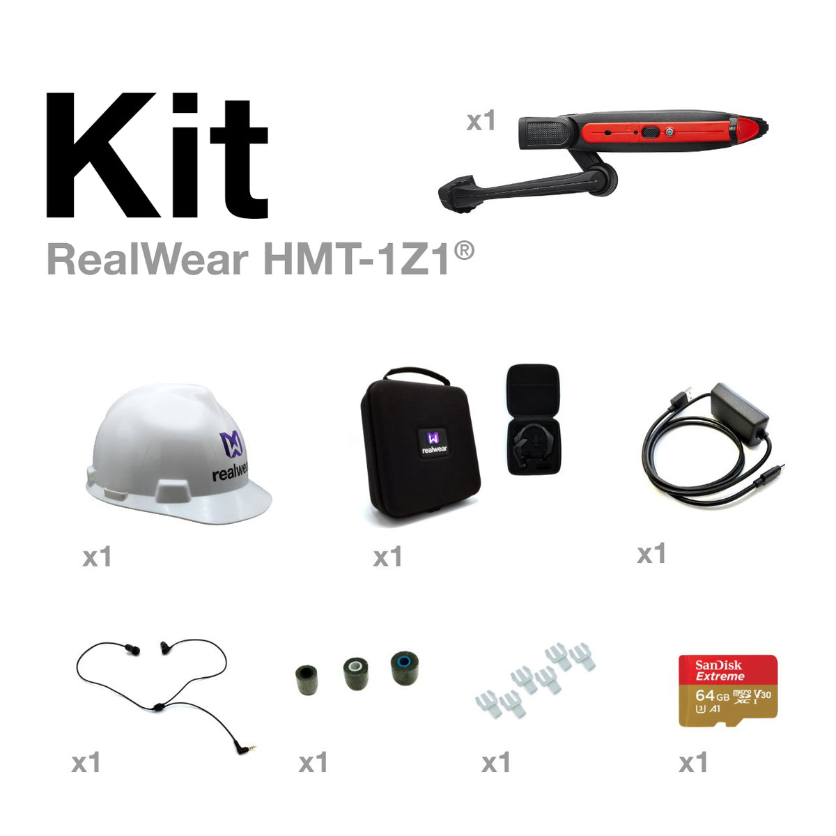 RealWear HMT-1Z1 ® x1 Validation Kit
