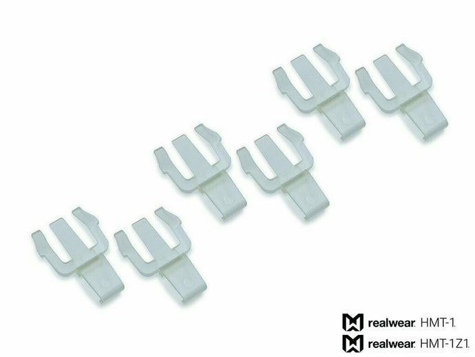 Hard Hat Clips for Honeywell North Zone Full Brim (3 Pair Pack)
