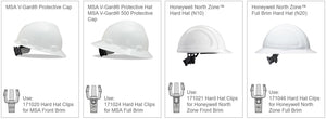 Hard Hat Clips for Navigator Series (3 Pair Pack)