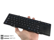 Load image into Gallery viewer, Folding Bluetooth Keyboard &amp; Touchpad